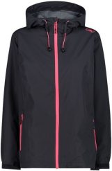 KURTKA DAMSKA Z KAPTUREM PRZECIWDESZCZOWA CMP 39X6636 01UE. Kurtki sportowe damskie CMP, bez wzorów, bez ramiączek, z kapturem. Za 279.00 zł.