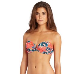 Góra od bikini damska Billabong. Czerwone stroje kąpielowe damskie Billabong, m, bez wzorów, z materiału. Za 52.64 zł.