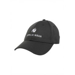 Czapka z daszkiem Gorilla Wear Bristol Fitted Cap. Czarne czapki damskie GORILLA WEAR, bez wzorów. Za 129.00 zł.