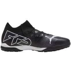 Męskie Buty Piłkarskie Future 7 Match TT 107720 Outdoor. Białe trekkingi męskie Puma, z dzianiny, bez zapięcia. Za 209.09 zł.