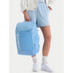 Plecak Reebok. Niebieskie plecaki męskie Reebok, bez wzorów, sportowe. Za 199.99 zł.