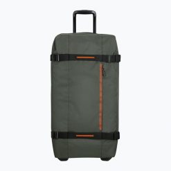 Walizka podróżna American Tourister Urban Track. Zielone walizki damskie American Tourister, bez wzorów. Za 559.99 zł.