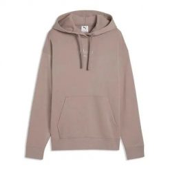 Bluza sportowa damska Puma Ess Script Comfort. Brązowe bluzy damskie Puma, l, bez wzorów, sportowe, bez ramiączek, z kapturem. Za 209.00 zł.