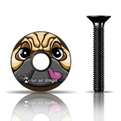 Czapka Riesel Design stem:cap mops. Brązowe czapki damskie RIESEL DESIGN, bez wzorów, z włókna. Za 151.50 zł.