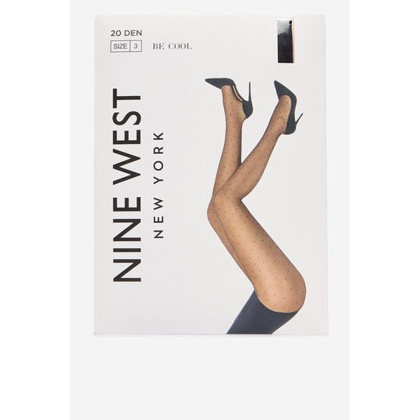 Rajstopy Nine West. Czarne rajstopy i pończochy Nine West, bez wzorów. Za 34.99 zł.
