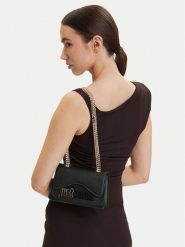 Just Cavalli Torebka 80RA4BB7 ZS766 Czarny. Czarne torebki wizytowe damskie Just Cavalli, bez wzorów, ze skóry, bez dodatków. Za 749.99 zł.