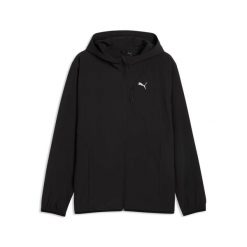 Kurtka z dresu Puma PWRTRAIN. Czarne kurtki męskie Puma, s, bez wzorów, z dresówki, eleganckie, bez kaptura. Za 267.75 zł.