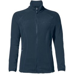 Bluza polarowa damska Vaude Rosemoor Fleece Jacket II. Niebieskie bluzy damskie Vaude, s, bez wzorów, z polaru, bez ramiączek, bez kaptura. Za 345.99 zł.