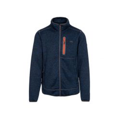 Trespass Bingham - Polar męski At300 Navy Marl. Niebieskie bluzy sportowe męskie Trespass, m, bez wzorów, z dzianiny, bez kaptura, narciarskie. Za 208.50 zł.