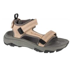 Męskie Sandały Peakfreak Rush Nubuck. Brązowe buty zimowe męskie Columbia, bez wzorów, z nubiku, sportowe, bez zapięcia. Za 438.99 zł.
