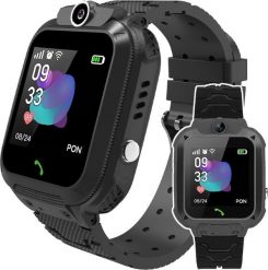 Smartwatch Calmean Child Watch Easy, IP67, czarny. Czarne zegarki smartwatch CALMEAN, bez wzorów. Za 119.00 zł.
