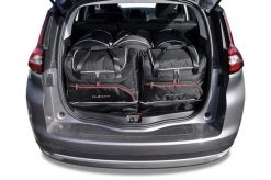 Torby Do Bagażnika Renault Grand Scenic 2016-2021 5Szt Kjust. Czarne torby podróżne damskie KJUST, bez wzorów, z kauczuku. Za 1,546.00 zł.