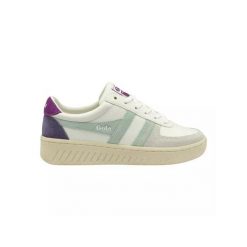 Chaussures Femme Gola CLA415 Blanc Blanc Gola. Białe obuwie sportowe damskie Gola, bez wzorów, bez zapięcia. Za 468.00 zł.