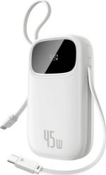 Baseus EnerFill FC31 QPow3 20000 mAh 45W biały. Białe powerbanki . Za 159.90 zł.