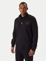 KARL LAGERFELD Bluza 705004 561910 Czarny Regular Fit. Czarne bluzy męskie KARL LAGERFELD, m, bez wzorów, z bawełny, bez ramiączek, bez kaptura. Za 959.99 zł.