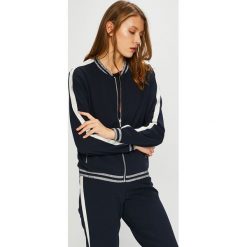 Jacqueline de Yong - Bluza. Niebieskie bluzy damskie Jacqueline de Yong, m, bez wzorów, z dzianiny, bez ramiączek, bez kaptura. W wyprzedaży za 99.90 zł.