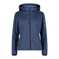 Kurtka damska turystyczna CMP 39A5006M. Niebieskie kurtki sportowe damskie CMP, m, bez wzorów, bez ramiączek, bez kaptura, trekkingowe. Za 432.70 zł.