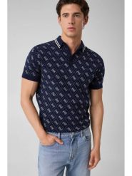 Guess Sweter 183052 Niebieski Classic Fit. Niebieskie swetry męskie Guess, m, z aplikacjami, bez kołnierzyka, bez ramiączek. Za 394.99 zł.