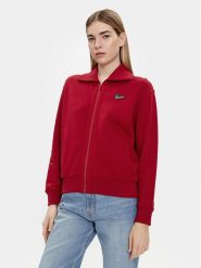 Wrangler Bluza 112351962 Czerwony Regular Fit. Czerwone bluzy damskie Wrangler, xl, bez wzorów, z bawełny, bez ramiączek, bez kaptura. Za 189.99 zł.