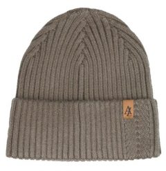 Czapka Jesienno-Zimowa (beanie) – Alties - Kolor Kawy z Mlekiem. Czapki męskie Alties, na zimę, bez wzorów, z dzianiny. Za 59.00 zł.