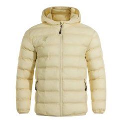 Kurtka z kapturem Joma Explorer. Brązowe kurtki męskie Joma, m, bez wzorów, z nylonu, klasyczne, z kapturem. Za 499.50 zł.