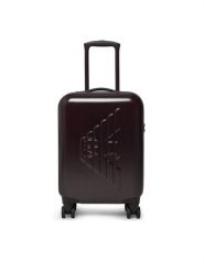 Emporio Armani Walizka kabinowa EM001929 AF15459 UA263 Bordowy. Czerwone walizki męskie Emporio Armani, bez wzorów, z tworzywa sztucznego. Za 1,254.00 zł.