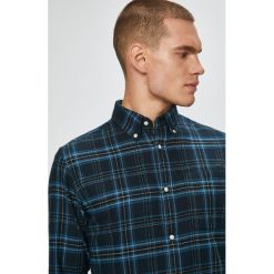 Premium by Jack&Jones - Koszula. Niebieskie koszule męskie Premium by Jack&Jones, m, bez wzorów, z bawełny, casualowe, bez kołnierzyka, bez ramiączek. W wyprzedaży za 99.90 zł.