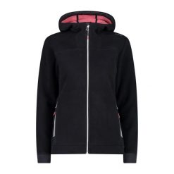 Bluza damska z kapturem CMP. Szare bluzy damskie CMP, bez wzorów, bez ramiączek, z kapturem. W wyprzedaży za 316.85 zł.