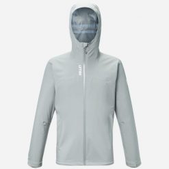 Kurtka przeciwdeszczowa męska MILLET Seneca Storm 3L Jkt M. Szare kurtki męskie Millet, l, bez wzorów, z hardshellu, z kapturem, trekkingowe. Za 729.00 zł.