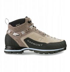 Buty trekkingowe damskie Garmont Vetta GTX - warm grey/light blue. Niebieskie obuwie trekkingowe damskie HASBY, bez zapięcia. Za 901.74 zł.