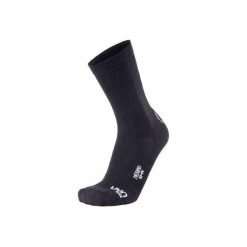 Skarpety UYN Merino Socks Black White. Czarne skarpety męskie UYN, bez wzorów, z wełny. Za 79.99 zł.