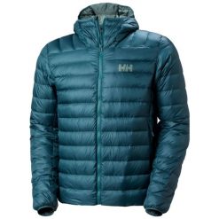 Kurtka puchowa z kapturem Helly Hansen Verglas down 2,0. Zielone kurtki męskie Helly Hansen, bez wzorów, z puchu, sportowe, z kapturem. W wyprzedaży za 852.70 zł.