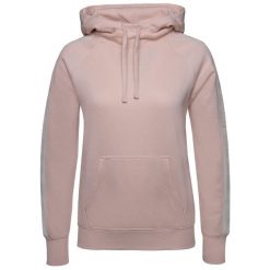 Bluza trekking damska Hoodie. Czerwone bluzy damskie Champion, m, bez wzorów, z bawełny, bez ramiączek, z kapturem. Za 250.00 zł.