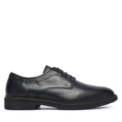 Półbuty Pikolinos. Czarne buty wizytowe męskie Pikolinos, bez wzorów, bez obcasa, bez zapięcia. Za 759.99 zł.