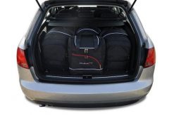 Torby Do Bagażnika Audi A4 Avant 2004-2008 4Szt Kjust. Czarne torby podróżne damskie KJUST, bez wzorów, z kauczuku. Za 1,250.00 zł.