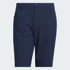Szorty Ultimate365 5-Pocket Golf. Czarne swetry męskie Adidas, bez wzorów, z elastanu, klasyczne, bez kołnierzyka, bez ramiączek. Za 349.00 zł.