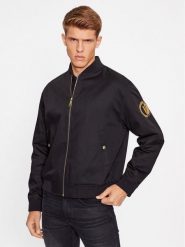Versace Jeans Couture Kurtka bomber 75GAS415 Czarny Regular Fit. Czarne kurtki męskie Versace Jeans Couture, m, bez wzorów, z bawełny, bez kaptura. Za 1,939.00 zł.