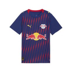 Młodzieżowa koszulka wyjazdowa RB Leipzig 25/26 PUMA. Czerwona bluzki damskie Puma, m, bez wzorów, młodzieżowe, bez kołnierzyka, bez ramiączek. Za 339.00 zł.