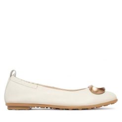 Baleriny Hispanitas. Brązowe balerinki damskie Hispanitas, bez wzorów, bez obcasa, bez zapięcia. Za 479.99 zł.