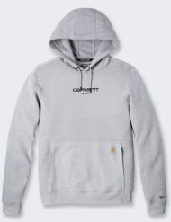 Bluza Carhartt Force Lightweight Logo Asphalt. Bluzy męskie Visent, m, bez wzorów, bez ramiączek, bez kaptura. Za 273.04 zł.