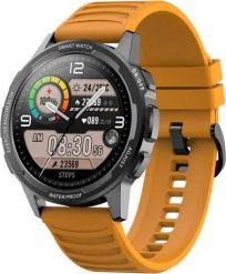 Smartwatch Senbono X28 Pomarańczowy (30229). Brązowe zegarki smartwatch Senbono, bez wzorów. Za 311.99 zł.
