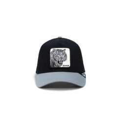Czapka z daszkiem Goorin Bros. The Savage Tiger Trucker 101-1778-BLK. Czarne czapki damskie Goorin Bros, bez wzorów. Za 179.00 zł.