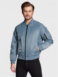 Calvin Klein Kurtka bomber Hero K10K109907 Niebieski Relaxed Fit. Niebieskie kurtki męskie Calvin Klein, m, bez wzorów, z syntetyku, bez kaptura. Za 899.99 zł.