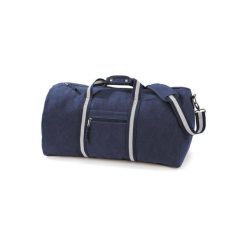 Płócienna torba podróżna Quadra Vintage. Niebieskie torby podróżne damskie QUADRA, bez wzorów, na ramię. Za 155.95 zł.