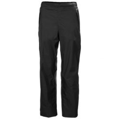Damskie spodnie wodoodporne Helly Hansen Lokes 2.0. Czarne spodnie dresowe damskie Helly Hansen, bez wzorów, sportowe, długie, trekkingowe. Za 425.90 zł.