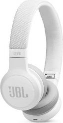 Słuchawki JBL Live 400 Białe. Białe słuchawki bezprzewodowe JBL. Za 337.99 zł.