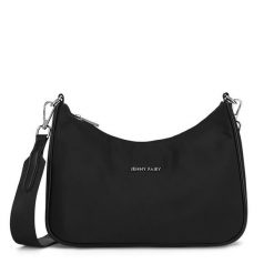 Torba Jenny Fairy. Czarne listonoszki damskie Jenny Fairy, bez wzorów, bez dodatków. Za 109.99 zł.