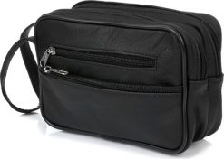 Beltimore Saszetka męska skórzana do ręki na dokumenty R05. Saszetki i nerki męskie Beltimore, bez wzorów. Za 87.99 zł.