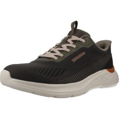 Buty SKECHERS GARNER ELLIS Zielony. Zielone buty zimowe męskie Skechers, bez wzorów, z syntetyku, bez obcasa, bez zapięcia. Za 364.99 zł.