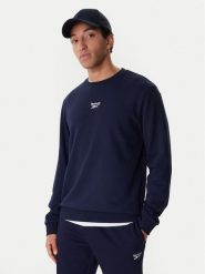 Reebok Bluza Arrigan RK25547CCM Granatowy Regular Fit. Niebieskie bluzy męskie Reebok, m, bez wzorów, z syntetyku, bez ramiączek, bez kaptura. Za 199.99 zł.